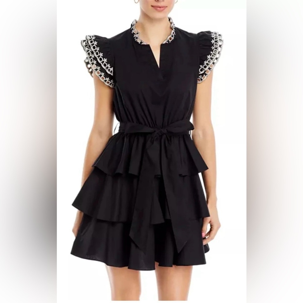 NWT - Stellah Tie Waist Mini Dress Small